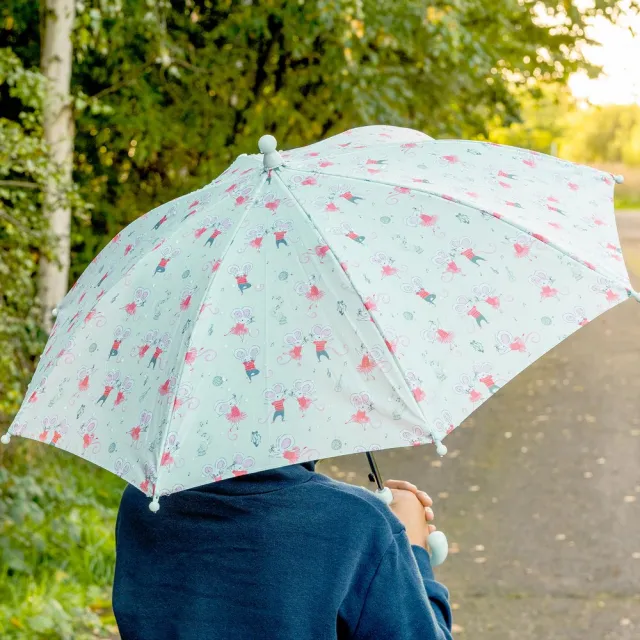 【Rex London】英國 兒童雨傘 米米與米洛 / 遮陽傘 晴雨傘 直傘