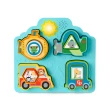 【Fisher price 費雪】經典益智啟蒙玩具超值三件組(匯樂感統玩具/聲光玩具/安撫玩具/寶寶玩具)