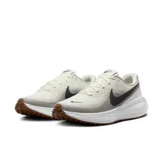 【NIKE 耐吉】慢跑鞋 男鞋 運動鞋 緩震 REVOLUTION 8 米灰 HJ9198-005