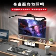 【易利談】護眼檯燈 LED夾式燈(120cm超長燈管 遙控 色溫亮度可調lf)