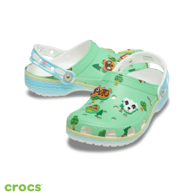【Crocs官方直營】童鞋 大童 動物森友會 聯名系列 Clog 克駱格(210113-90H)