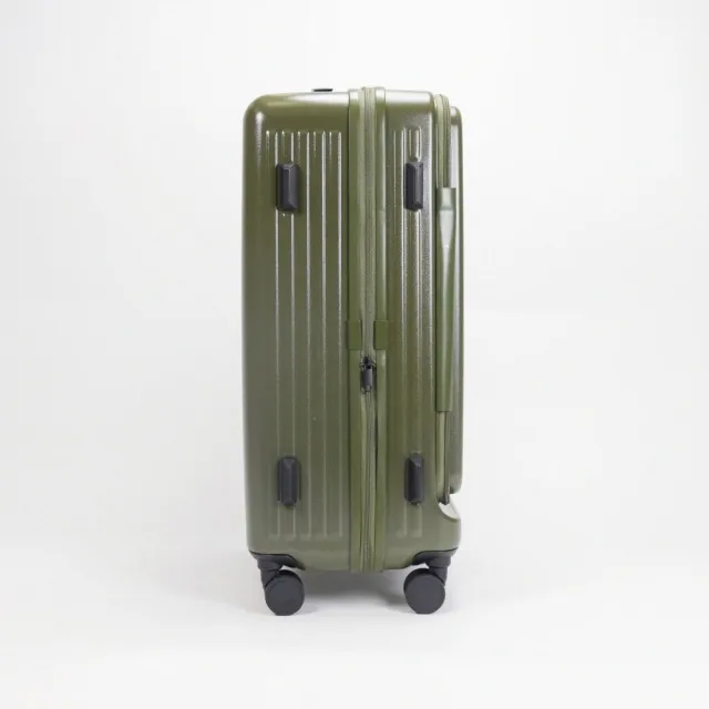 【ACE BAGS＆LUGGAGE】26吋 JOLLY2 前開式可擴充直紋中型箱(多色可選05027)