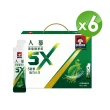 【QUAKER 桂格】5X人蔘濃縮精華飲禮盒15ml×12盒(任選 中秋節禮盒/送禮推薦)