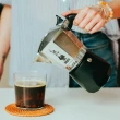 【Bialetti 比亞樂堤】2025新上市-鑽石加壓摩卡壺BRIKKA-公司貨4杯份(crema醇香/原廠保固2年/免插電咖啡機)