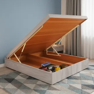 【ASSARI】收納後掀床架(雙人5尺)