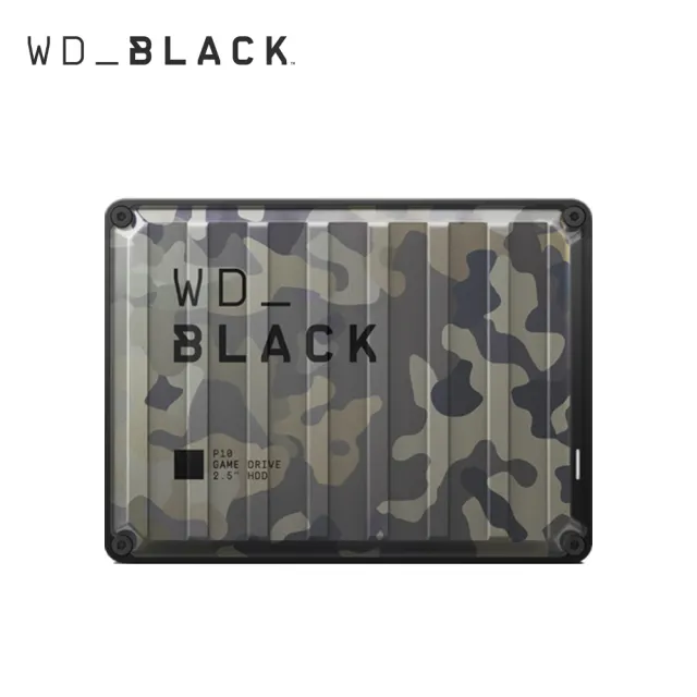 【WD 威騰】黑標 P10 Game Drive 6TB 2.5吋行動硬碟(迷彩)