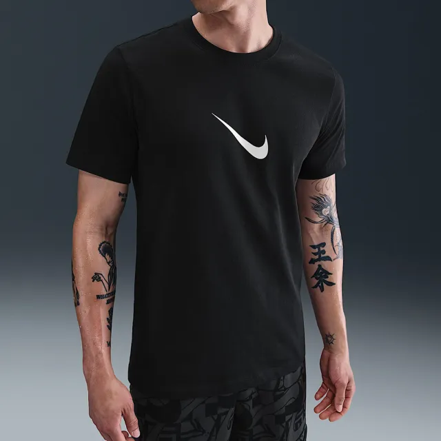 【NIKE 耐吉】As Ga M Nk Tee 1 男款 黑色 中磅 棉質 T恤 運動 休閒 短袖 HV1694-010