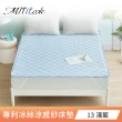 【MIT iLook】超值3入 專利冰霧極凍涼感冰冰防護保潔墊(單/雙-多款選/Q-MAX值0.46/冰涼/涼墊/冰絲墊/涼感)