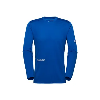 【Mammut 長毛象】Eiger Nordwand FL Longsleeve Men 極限艾格長袖排汗衣 艾格藍 男款 #1016-01790