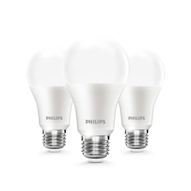 【Philips 飛利浦】12入組｜12W 易省燈泡 E27燈泡(無藍光、長壽命、高光效、照度均勻、E27燈頭)