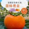 【初品果】摩天嶺高山9A甜柿特大顆12顆x1箱/禮盒(300g/顆_中秋禮盒_產地直送_大宗採購)