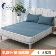 【ISHUR 伊舒爾】買1送1 乳膠冰絲涼蓆墊 贈同款枕頭套(單人 雙人 加大 均一價 涼感墊 野餐墊 速達)
