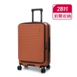【American Explorer】28吋 上掀行李箱 TSA海關鎖 上掀式 前開式 可擴充 PC材質 雙排輪 CF62 旅行箱