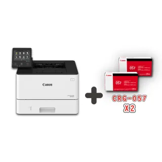 【Canon】搭2黑碳粉匣CRG-057★LBP228x單功無線黑白雷射印表機(列印)