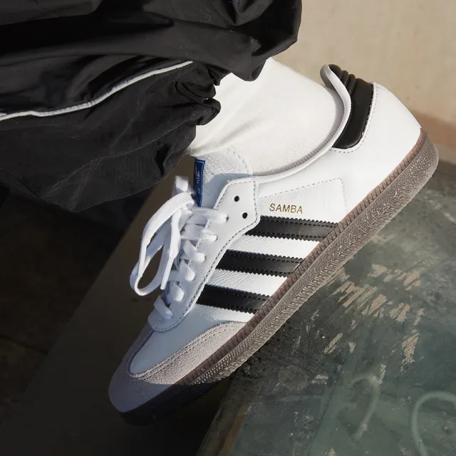 【adidas 愛迪達】SAMBA OG 休閒鞋 運動休閒鞋 德訓鞋 滑板 復古 男鞋/女鞋 - Originals B75806