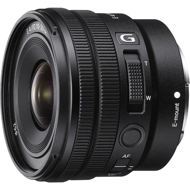 SONY 索尼 SELP1020G E PZ 10-20mm F4 G 是一款高效能廣角變焦鏡頭，專為 Sony E-mount 相機設計，提供 10-20mm 廣角視野，適合風景、建築及室內攝影。具備電動變焦（PZ）功能，F4 恆定光圈確保畫質銳利。公司貨正品保證，專業級 G 系列鏡頭，提升您的拍攝體驗。 