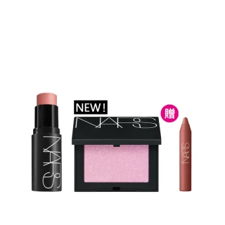 【NARS】臉頰好氣色組(高調炫色眼頰棒/炫色腮紅)