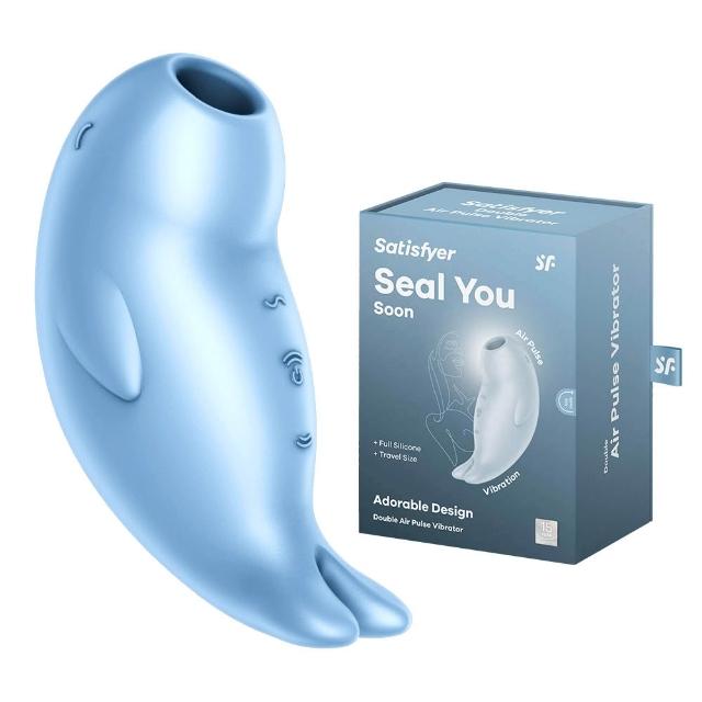 【Satisfyer】Seal You Soon｜小海豹 陰蒂吸吮震動器(情趣用品 吸吮器 吸吮震動器 情趣職人)
