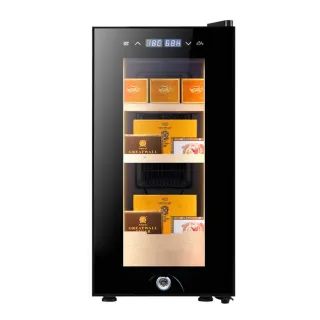 【宜品居家】雪茄櫃 雪茄恆溫恆濕櫃(控溫控濕/半導體風冷/裸養盒養二合一)