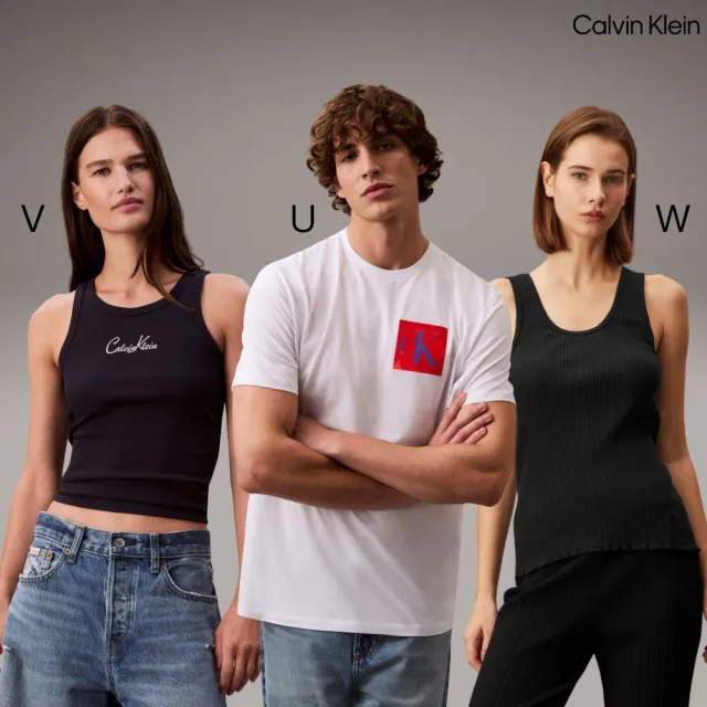 【CALVIN KLEIN】官方旗艦館 CK 經典男女款短袖T恤 多款任選