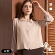 【TOWN’WEAR 棠葳】精選翻領設計雪紡衫(三款任選/中大尺碼/多色/素色/圓領/大學T/上衣)
