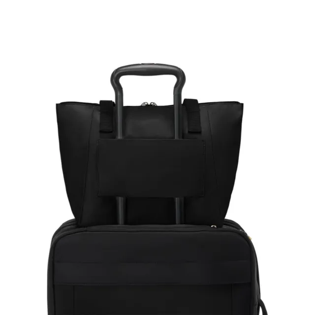 【TUMI】Voyageur Just In Case☆ 小型托特包 - 黑色/烟槍色(TUMI 官方旗艦店)