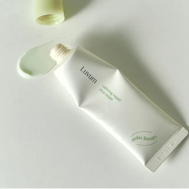 【Luvum】韓國 積雪草高效修復乳霜 50ml 鎮靜 保濕 修護 敏感肌 適合乾肌 官方直營(修護霜 乳霜)
