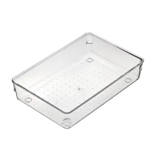 【isona】透明收納盒 壓克力收納盒 文具收納 小物收納 分隔置物盒 分類盒 整理盒(6號 儲物盒 抽屜收納)