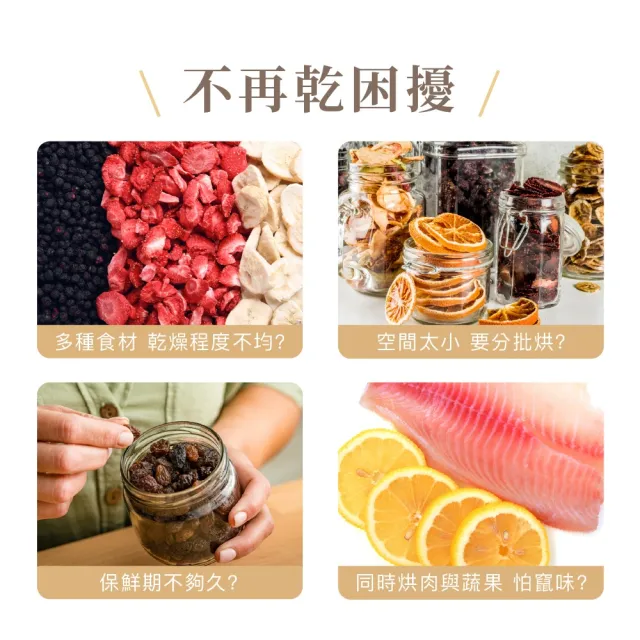 【AROMA】雙腔獨立控溫款 紫外線十六層溫控乾果機 AFD-825PU(低溫烘乾、自動降溫、蔬果乾、寵物鮮食)