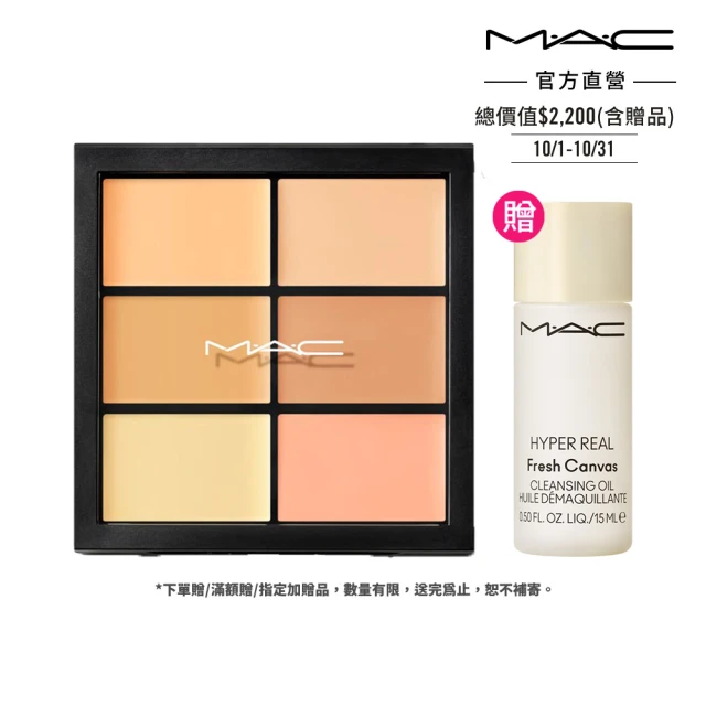 【M.A.C】王牌六色遮瑕盤(超持妝六色遮瑕盤6g 週年慶)