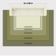 【匠俱】地毯-160×230cm(客廳可擦中古風地墊 臥室防水輕奢高級感復古地墊)