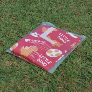 【23N 北緯23度】北緯x逗點 TPU 3D床墊專用床包 小恐龍 靛藍 奶茶 L(露營 逐露天下)