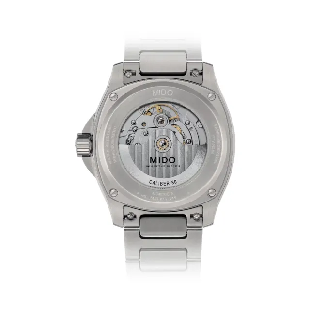 【MIDO 美度】先鋒 TV Big Date 大日期窗 鈦金屬機械腕錶 錶 週年慶 雙11 (M0495264408100)