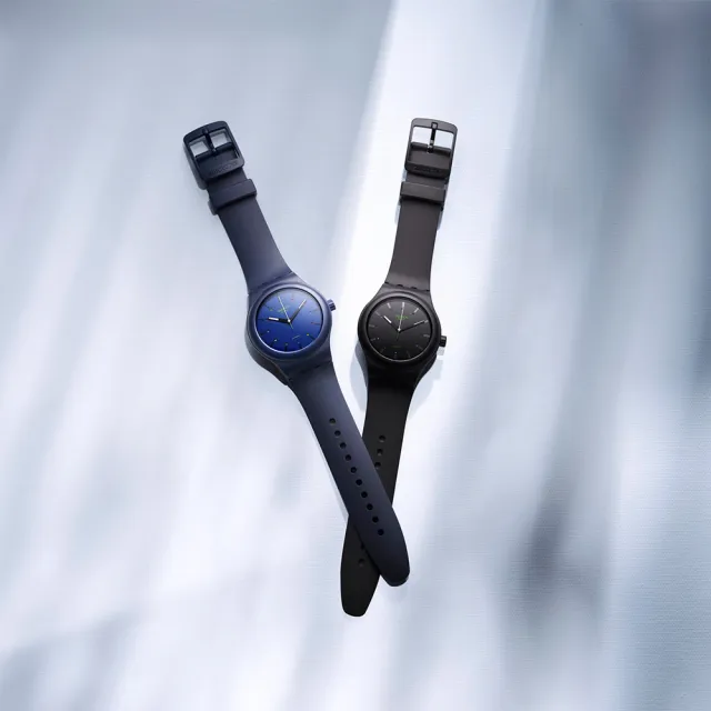 【SWATCH】WAKTU51 機械手錶/男錶/女錶/瑞士製造 SO30N400(42mm)