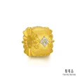 【點睛品】復古鳶尾花 鑽石黃金串珠