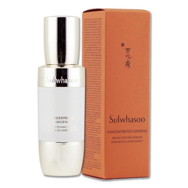 Sulwhasoo雪花秀滋陰參光燦淨白精萃為韓國專櫃正品，50ML容量適合日常使用。此款精華液專為成人肌膚設計，適用於臉部與眼部，具有滋陰養膚、抗老保濕及美白淡斑等多重功效，幫助肌膚恢復健康亮澤。