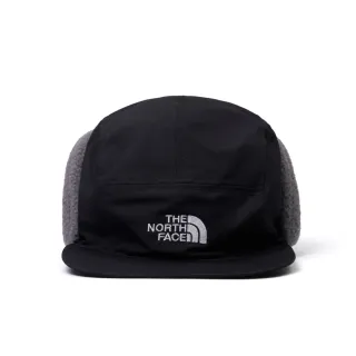 【The North Face 官方旗艦】北面男女款黑色DWR防潑水運動帽｜8CHUWOO