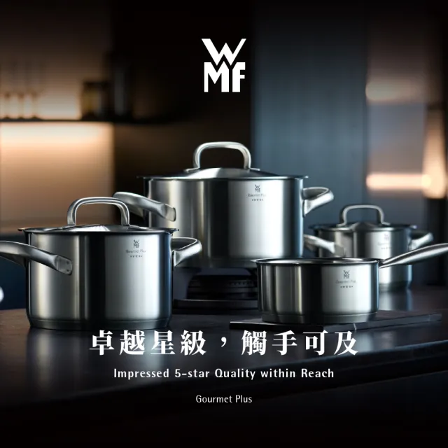 【WMF】義大利製GOURMET PLUS 平底鍋(24CM/五星鍋系列)