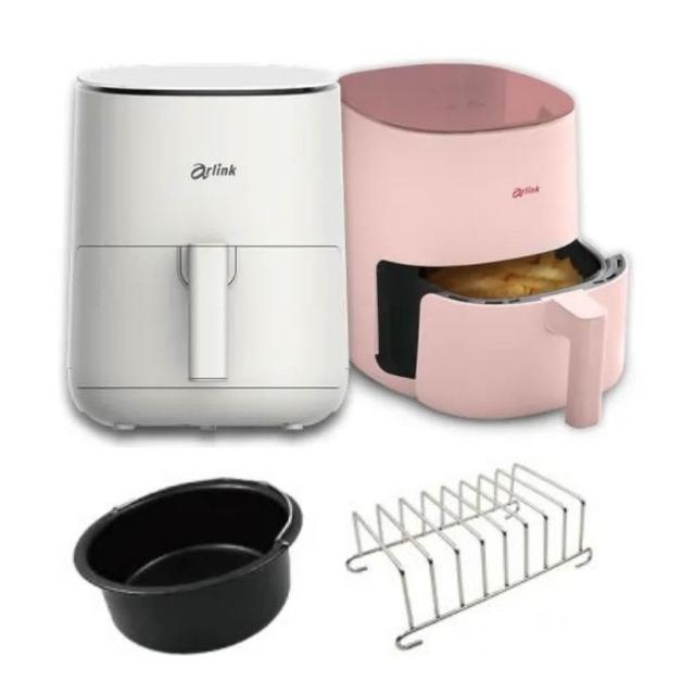 【Arlink】2.5公升 解凍版液晶觸控 氣炸鍋 EB2505-06(小氣炸鍋/油炸鍋/炸鍋/氣炸鍋配件/氣炸鍋噴油瓶)