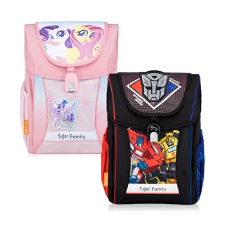 【Tiger Family】聯名款學院風超輕量護脊書包Pro 2(Hasbro聯名 全面升級360護脊系統)