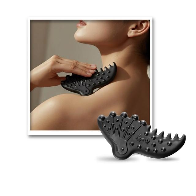 【寶草園】魔可舒蝠梳-遠紅外線經絡疏導儀(Moxxu)