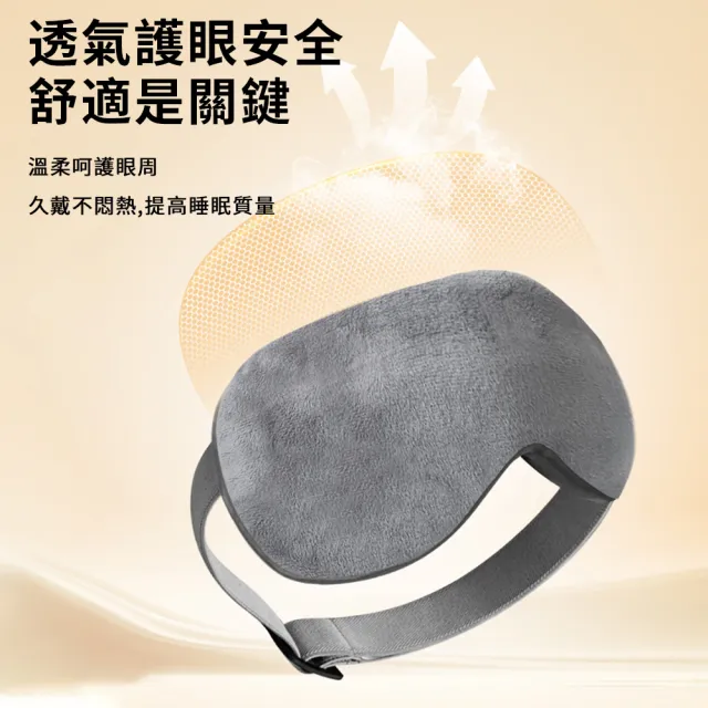 【SAMPA】智能溫控熱敷眼罩 可拆卸USB加熱眼罩 遮光眼罩 午睡眼罩 發熱眼罩 熱敷墊 熱敷眼睛  禮物
