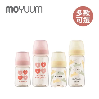 【MOYUUM】韓國 第三代PPSU寬口奶瓶 設計款 330ml-多款可選(6m+)