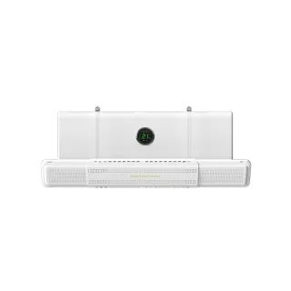 【梵特】免鑽釘透氣防潮伸縮式冷氣空調擋風板-附過濾網(擋風板/擋風罩/冷氣導風板)