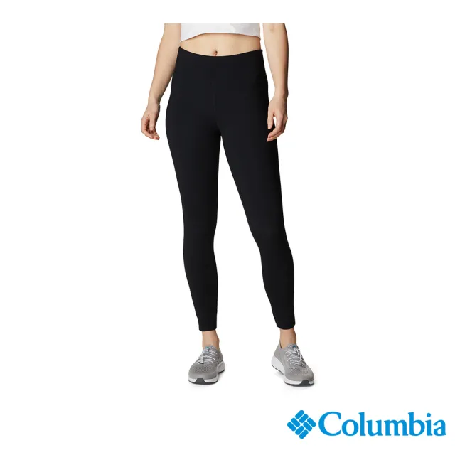 【Columbia 哥倫比亞】女款-極暖快排內著長褲-Omni-Heat Infinity™ - 黑色(UAL48880BK/JF)