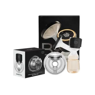 【MOOIMOM 沐伊孕哺】B9雙用免手持電動吸乳器2in1-全配組