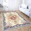 【半島良品】買1送1-侘寂風北歐加大水晶絨止滑地毯200x140(客廳地毯/保溫保暖地墊)