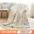 【MIT iLOOK】買1送1 台灣製 文青風純棉四季水洗涼被5X6尺(多款任選/涼夏被)