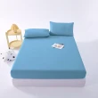 【日禾家居】買一送一 冰絲涼感床包枕套組-單/雙/加大/特大(床包高度35公分)or涼被任選(冰冰被150X200公分)