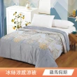 【日禾家居】買一送一 冰絲涼感夏涼被(150X200cm 多款可挑) 涼被/冷氣毯